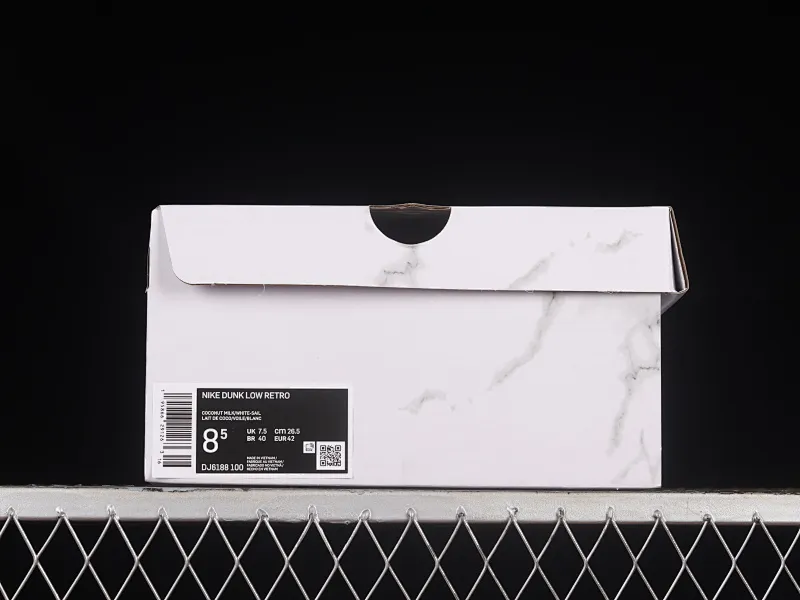 All Categories Nk SB Dunk Series Nk SB Dunk Low Low-top Sneakers Nk Dunk Low Retro "Coconut Milk" Vibe Wind Distressed Paper Plane Travel Graffiti Customized Deconstructed Strap Casual Sneakers DJ6188-100